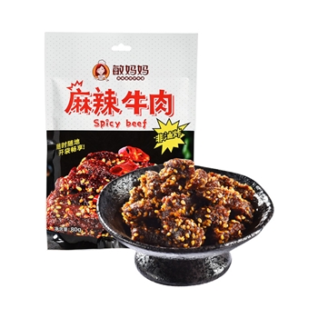 敏妈妈  麻辣牛肉 80g/袋*2