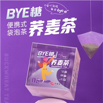 三匠 Bye糖荞麦茶（三角包袋泡芦丁博士）80g